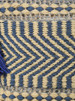 Multicolor tassel Hand Woven Tote Bag - SanskrutiHomes