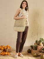Brown Printed Pintuk Co Ord Set - SanskrutiHomes
