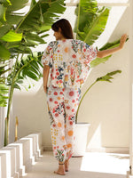 Off White Multi Color Printed Loungewear Set - SanskrutiHomes