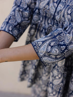 Indigo Printed Loungewear Set - SanskrutiHomes