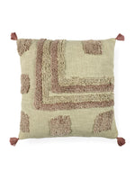 Cotton Handtufted cushion cover - SanskrutiHomes
