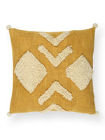 Cotton Handtufted cushion cover - SanskrutiHomes