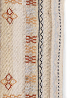 Jute Cotton Beige Colour Geometric Cushion Covers - SanskrutiHomes