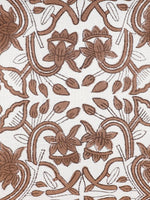 Cotton Brown Colour Ethnic Motifs Cushion Covers - SanskrutiHomes
