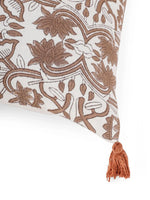 Cotton Brown Colour Ethnic Motifs Cushion Covers - SanskrutiHomes