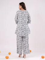 Cotton Printed Night Suit Set for Women - SanskrutiHomes