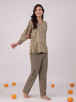 Women Printed Pure Cotton Co-Ords - SanskrutiHomes
