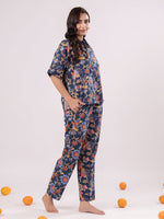 Animal Printed Cotton Kids Night Suits - SanskrutiHomes