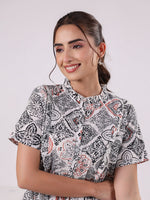 Cotton Printed Night Suit Set for Women - SanskrutiHomes