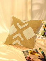 Cotton Handtufted cushion cover - SanskrutiHomes