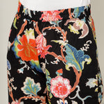 Black Cotton Printed Night Suit Set with Pajama - SanskrutiHomes