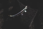 Tennis Bracelet Attached with Square Charms - SanskrutiHomes