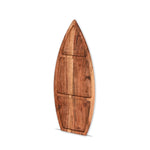Acacia Wood Surfboard-Shaped Divided Platter - SanskrutiHomes