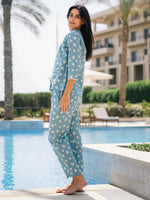 Cotton Printed Full Sleeves Night Suit Set - SanskrutiHomes