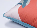 Velvet Floral Design Printed Cushion Cover - SanskrutiHomes