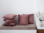 Brown Solid Print Cushion Cover - SanskrutiHomes