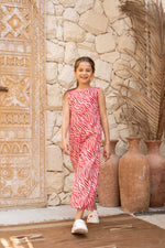 Pink Printed Kids Jump Suit - SanskrutiHomes
