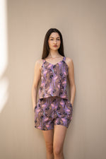 Set of 3 Floral Printed Cotton Night Suit - SanskrutiHomes
