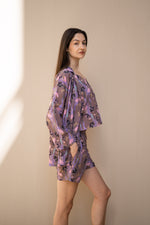 Set of 3 Floral Printed Cotton Night Suit - SanskrutiHomes