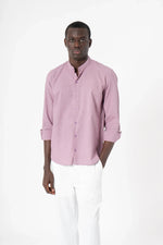Grey Solid Print Full Sleeve Shirt - SanskrutiHomes