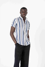 Stripes Printed Shirt for Men - SanskrutiHomes