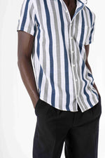 Stripes Printed Shirt for Men - SanskrutiHomes