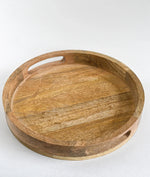 WOODEN SERVING TRAY - SanskrutiHomes