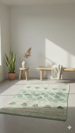 Hand-weaved 100% Cotton Multi-color Rug - SanskrutiHomes
