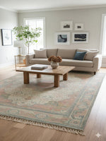 Multi Color Woven Polyester Distressed Digital Print Rug - SanskrutiHomes