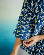 Printed Cotton Loose Fit Top - SanskrutiHomes