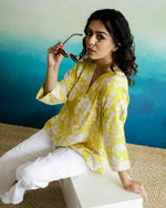 Printed Viscose Loose Fit Top - SanskrutiHomes
