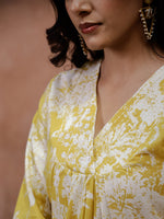 Floral Printed Kurta Set with Dupatta - SanskrutiHomes