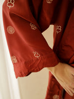 Set of 3 Satin Printed Co-ords Set for Women - SanskrutiHomes
