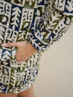 Floral Printed Regular Gotta Patti Pure Cotton Kurta with Trousers & With Dupatta - SanskrutiHomes