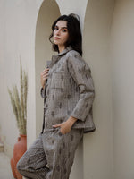 Mustard Kaftan Set - SanskrutiHomes
