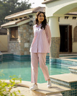 Solid Print Cotton kotadoriya Co-ords Set for Women - SanskrutiHomes