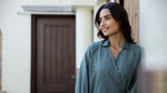 Teal shifli Cotton Co-Ord Set - SanskrutiHomes