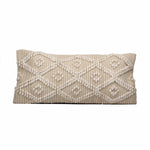 Hand-made Cotton Off-White Pillow Cover - SanskrutiHomes