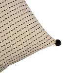 Black Kasha Set of 3 Cushion Covers - SanskrutiHomes