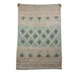 Hand-weaved 100% Cotton Multi-color Rug - SanskrutiHomes