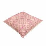 Pink Hand-made Cotton Cushion Cover - SanskrutiHomes