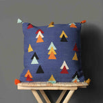 Hand-made Cotton Multicolor Cushion Cover - SanskrutiHomes