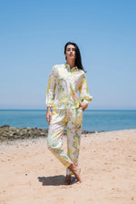 Cotton Floral Printed Night Suit Set for Women - SanskrutiHomes
