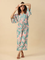 Printed jumpsuit loungewear - SanskrutiHomes