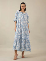 Women Pure Cotton Night Dress - SanskrutiHomes