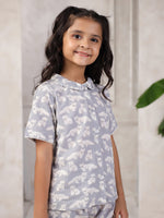 Cotton Printed Night Suit for Kids - SanskrutiHomes