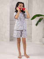 Cotton Printed Night Suit for Kids - SanskrutiHomes