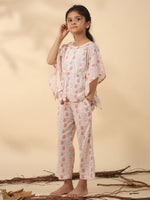 Rabbit Printed Cotton Night Suit for Kids - SanskrutiHomes