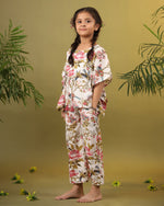 Kids Pure Cotton Multi Colour Printed Night suits - SanskrutiHomes