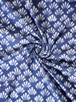Pure cotton ethnic motif screen print fabric - SanskrutiHomes